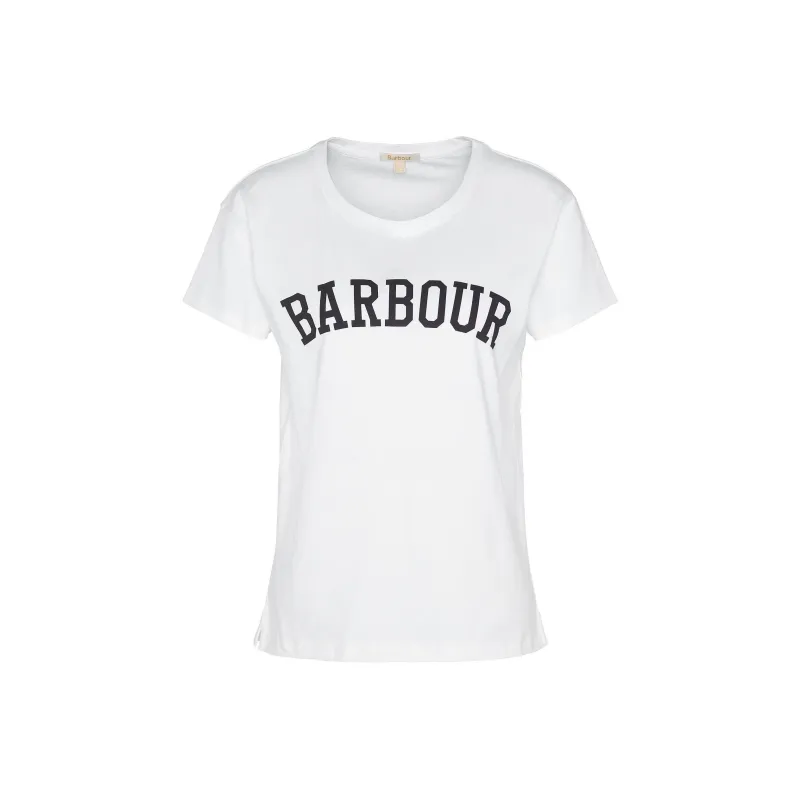 BARBOUR Regular T-Shirt Women's White-0