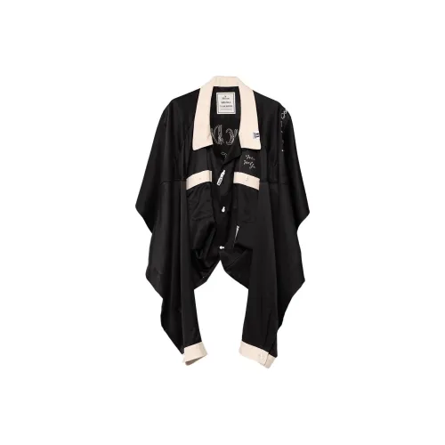 Maison Mihara Yasuhiro 블랙 여성 셔츠