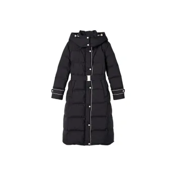 YINER GoodLand Down Jackets Women's Navy Blue