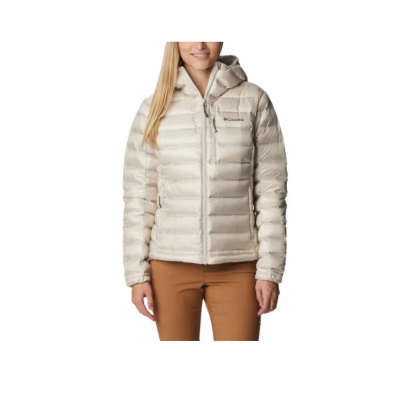 Columbia Pebble Peak Down Jacket Women's Ecru-0