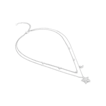 GEMOLA Synthetic Cubic Zirconia Necklaces Women's