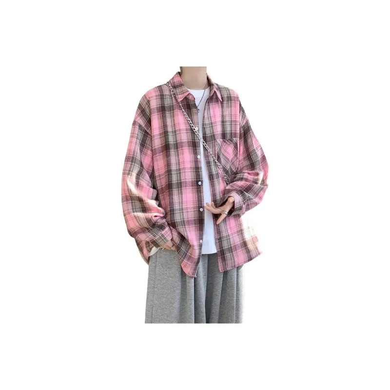 MASGLO Jackets Coats Unisex Pink-0