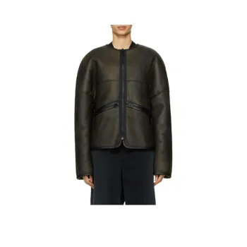 032c Buttery Shearling Jacket 'Black'