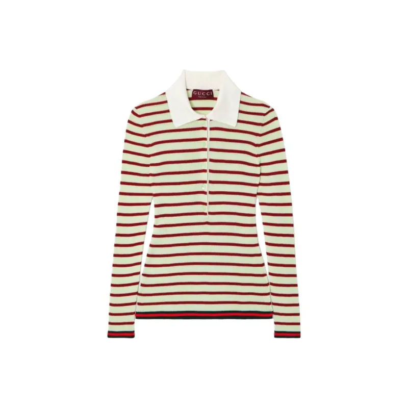 GUCCI Polo Shirts Women's Green-0
