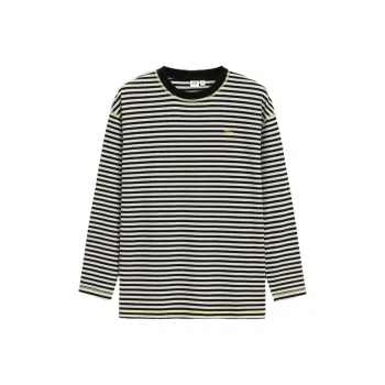 GAP T Shirt Women's Black White Stripes
