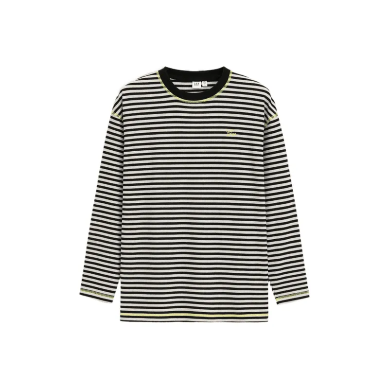 GAP T Shirt Women's Black White Stripes-0