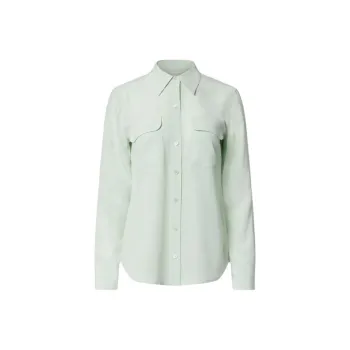 Equipment Silk Long sleeve Shirt