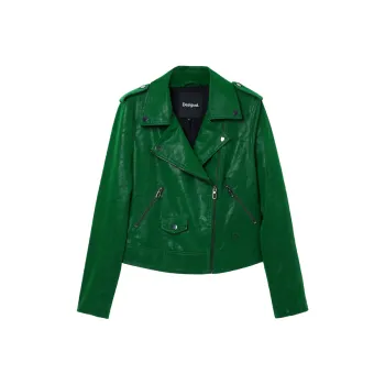 Desigual Jackets & Coats Women's Green