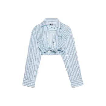Jacquemus La Chemise Bahia Courte Shirt 100 White