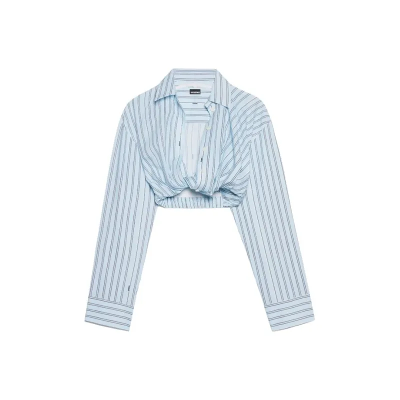 Jacquemus La Chemise Bahia Courte Shirt 100 White-0