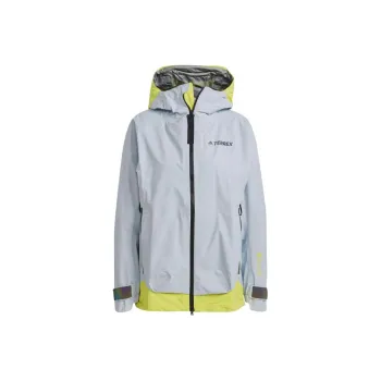 Adidas MYSHELTER Gore-Te Jackets Coats Women's Halo Blue/Acid Yellow