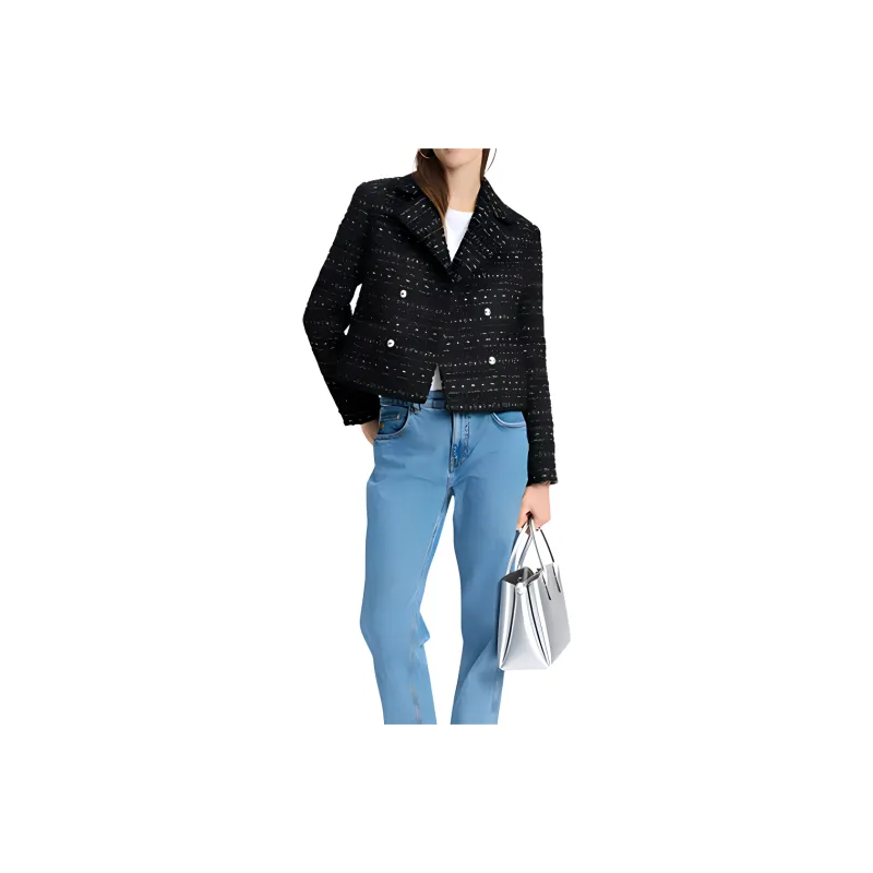Kate Spade FW24 Jackets Coats Women's Black-0