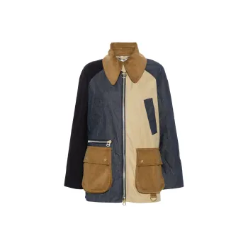 BARBOUR Gunnerside Contrast-panel Jacket
