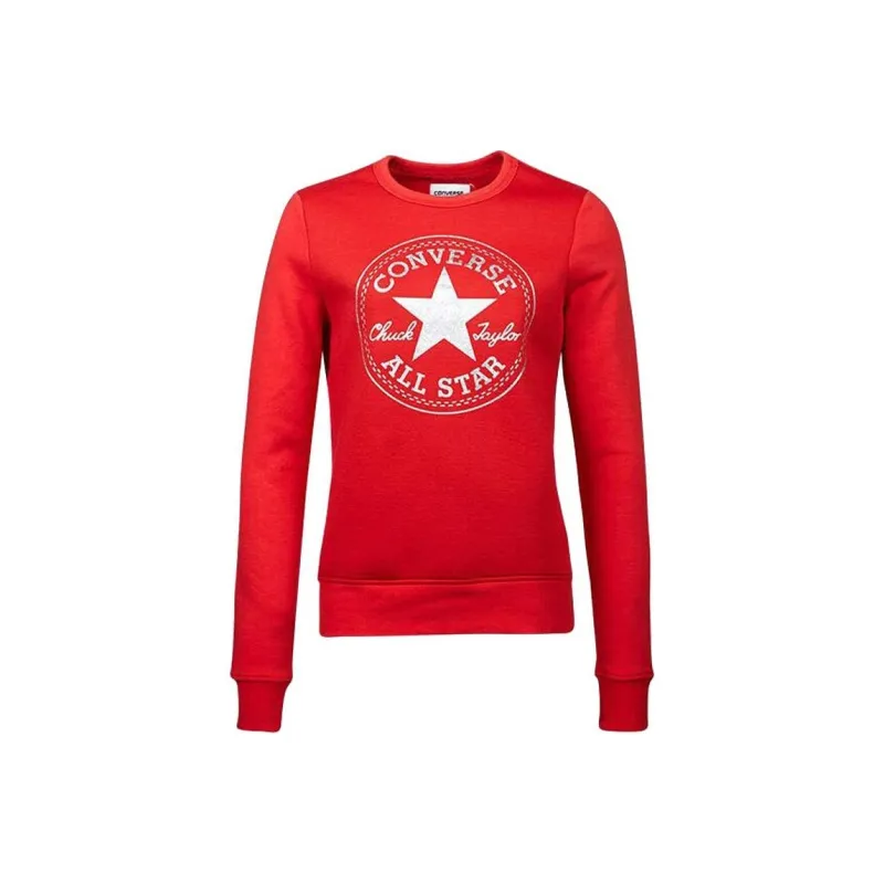Converse Sweatshirt Women's Red-0