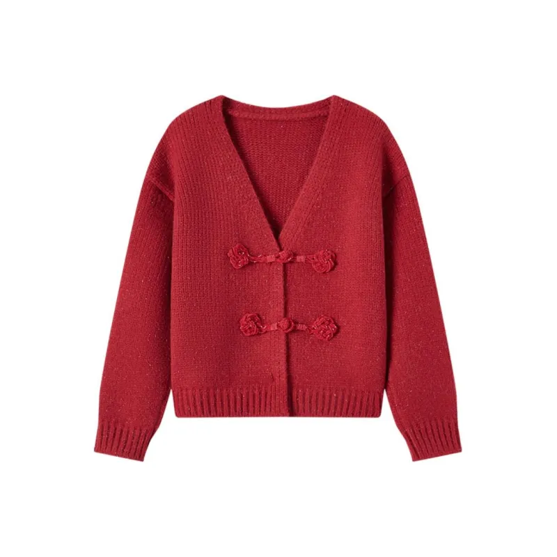 EICHITOO Knitwear Women's Red-0