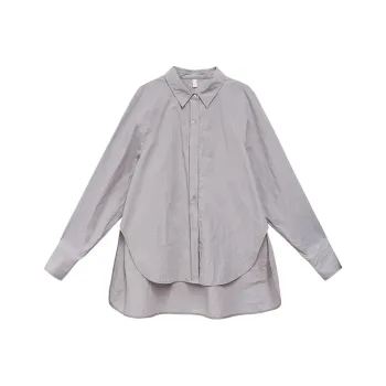 KERANPUJIAN Shirt By Keren Women's Cool Capital Gray
