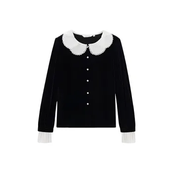 Alxnan Shirts Women's Black