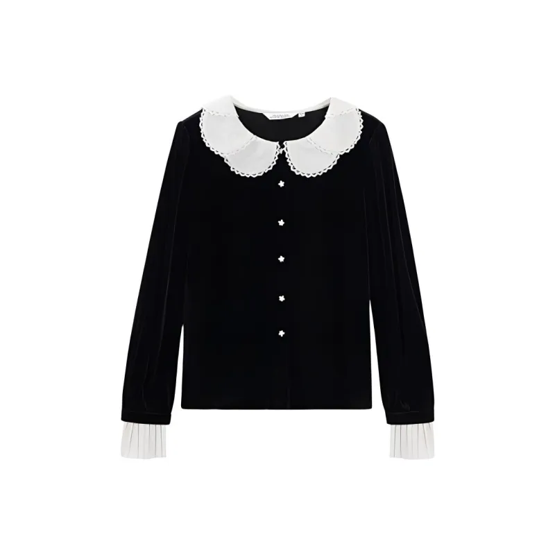Alxnan Shirts Women's Black-0