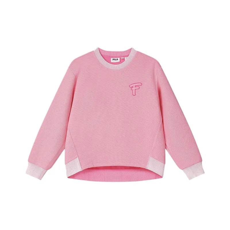 FILA EMERALD Sweatshirt Women's Apricot Red-0
