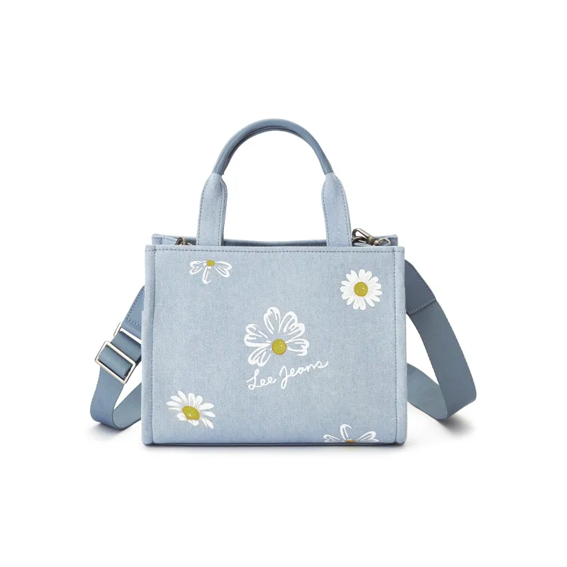Lee Fabric Handbag, Crossbody Bag, Shoulder Bag Women's Light Blue-2