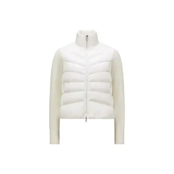 Moncler Panelled Zip Up Padded Jacket