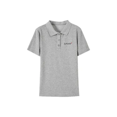 Mo Han Yi Mei T Shirt Women's Light Gray