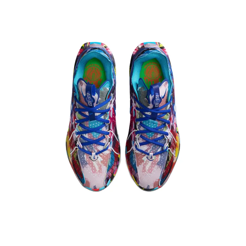 Jewel Lloyd x Nike G.T. Cut 3 Anti Slip Wear Resistant Low Top Basketball Shoes Unisex Blue Red-3