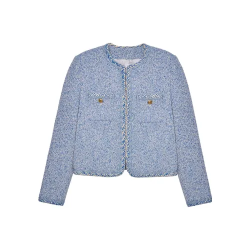 CELINE Jacket Women's Light Blue