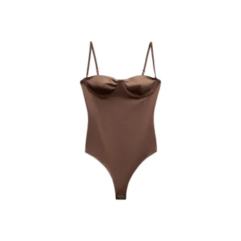 ZARA Bodysuits Women's Brown