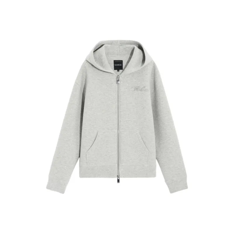 Bebe FW24 Sweatshirt Women's Heather Gray-0