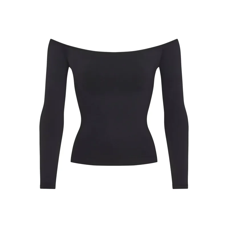 SKIMS T Shirt Women's ONYX/Onyx-0