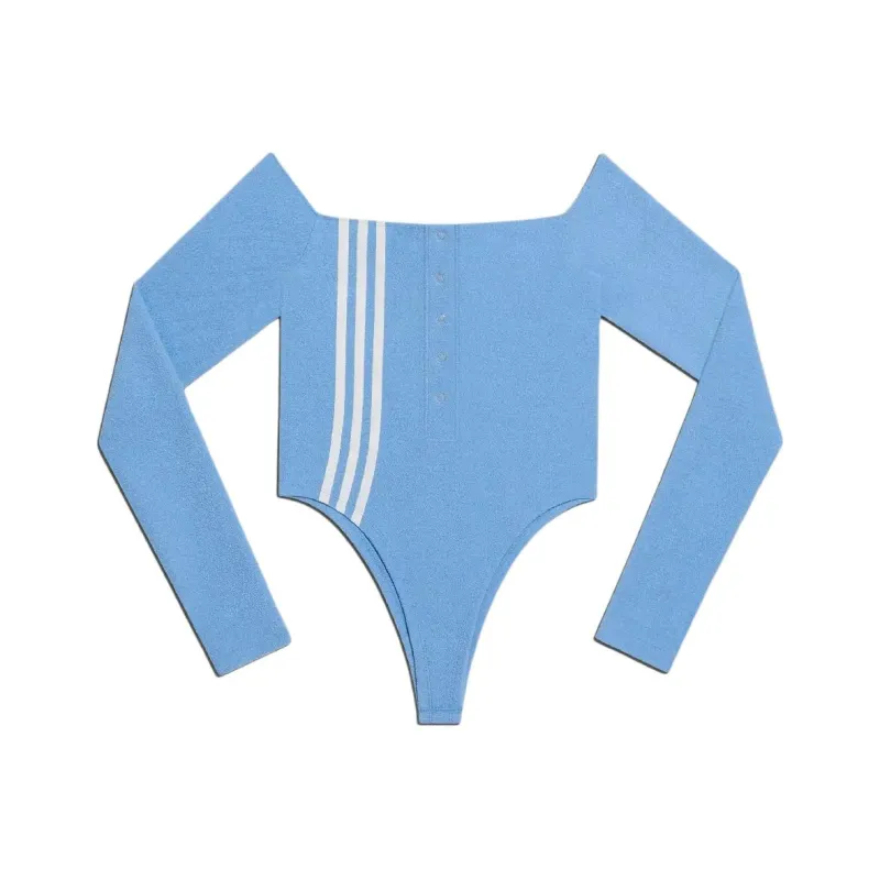 Adidas Ivy Park Terry Bodysuit Light Blue-0