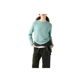 UNIQLO Cashmere Sweater Women's Cream Green