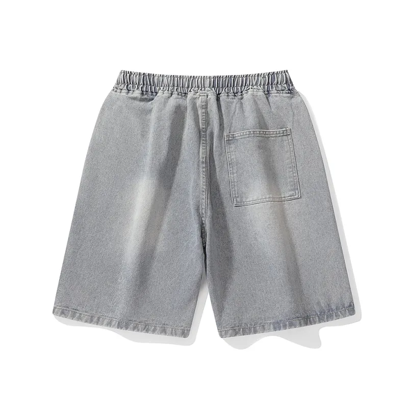 Sanrio x Hello Kitty Katy Cat Cinnamoroll Denim Shorts Unisex-5