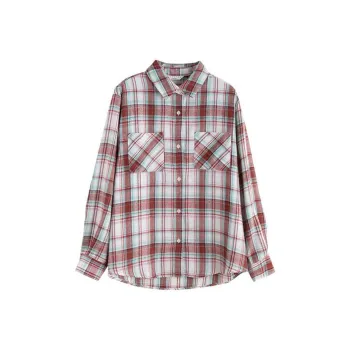 Tonlion Shirts Women's Red