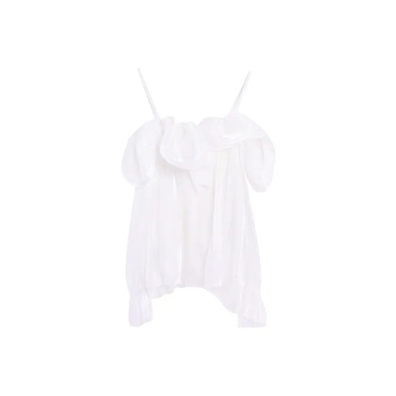DEDY Chiffon Shirts Women's-0