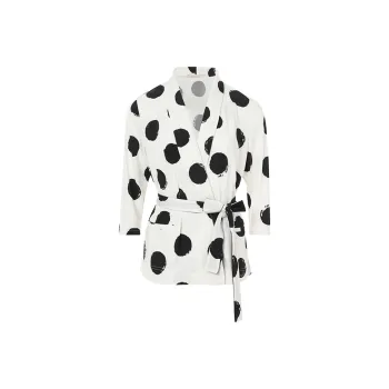 BESIONIA SS25 Shirt Women's White Pattern