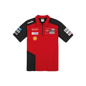 DUCATI GP Team Replica 25 Polo Shirt Unisex Red Black