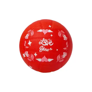Kuangmi Size 5 Volleyball Unisex Red
