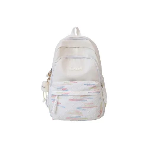 Kaka Tree Nylon Backpack Women's Multicolor