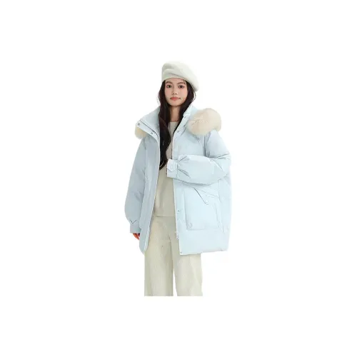 SNOW FLYING Mid length Down Jacket Women's
