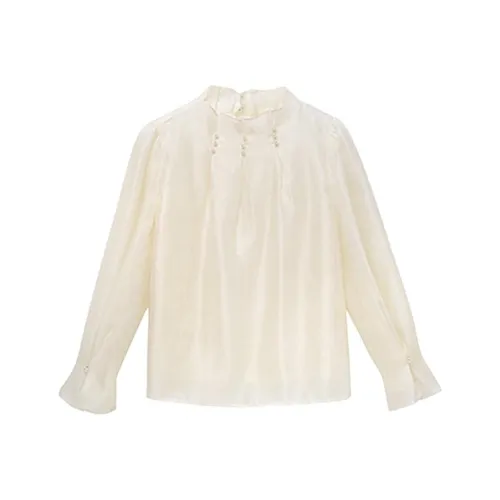 KAISER Chiffon Shirt Women's Apricot