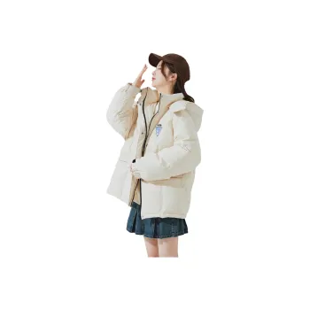 Tonlion Down Jacket Women's Semi Matte White