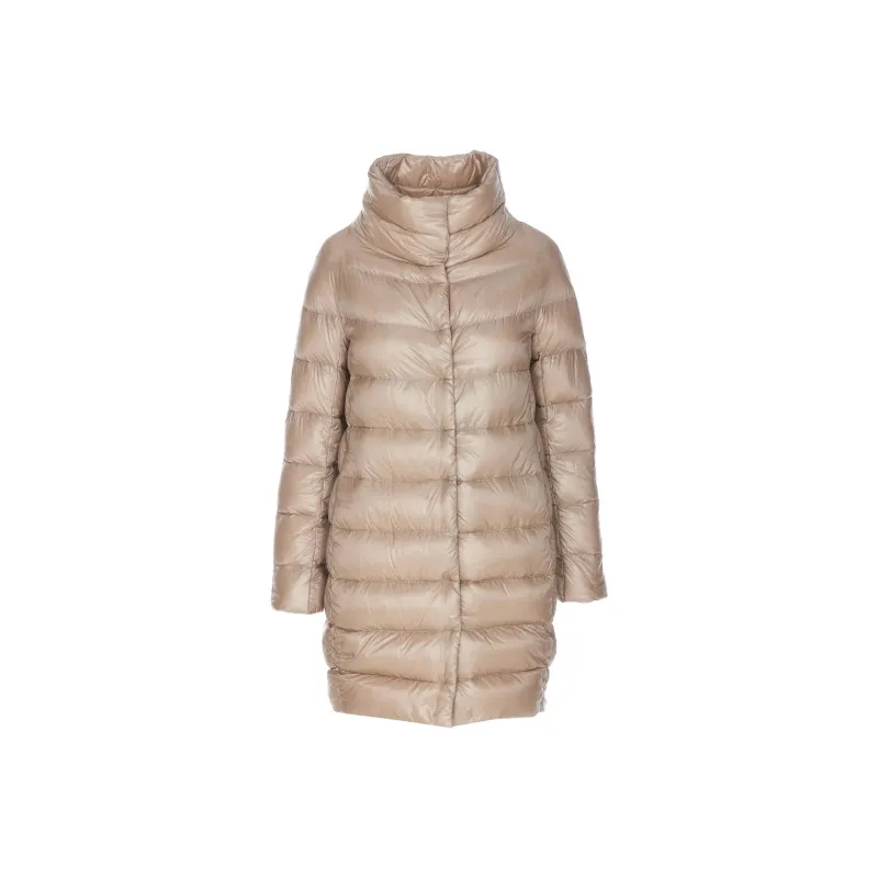 HERNO Logo Plaque Long Sleeved Jacket-0