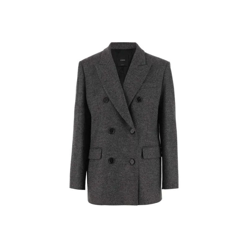 PINKO Double-Breasted Blazer-0