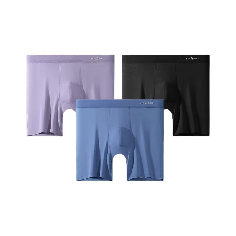 H YXIANG Underpants Men's Combo Set-4