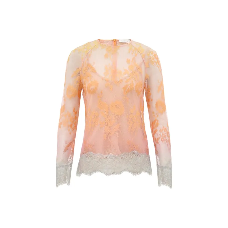 Zimmermann Chiffon Shirt Women's Multicolor-0