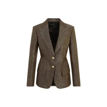 TOM FORD The Jacquetta Single-Breasted Jacket