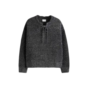 H&M New Year SS25 Knitwear Women's Dark Gray