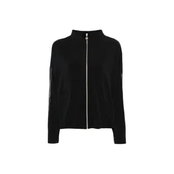 EMPORIO ARMANI EA7 SS24 Sweatshirt Women's Black